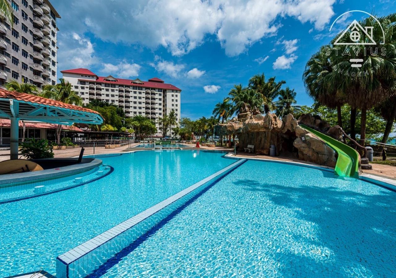 Port Dickson 6Pax 2Br Glory Beach Resort Seaview Buitenkant foto