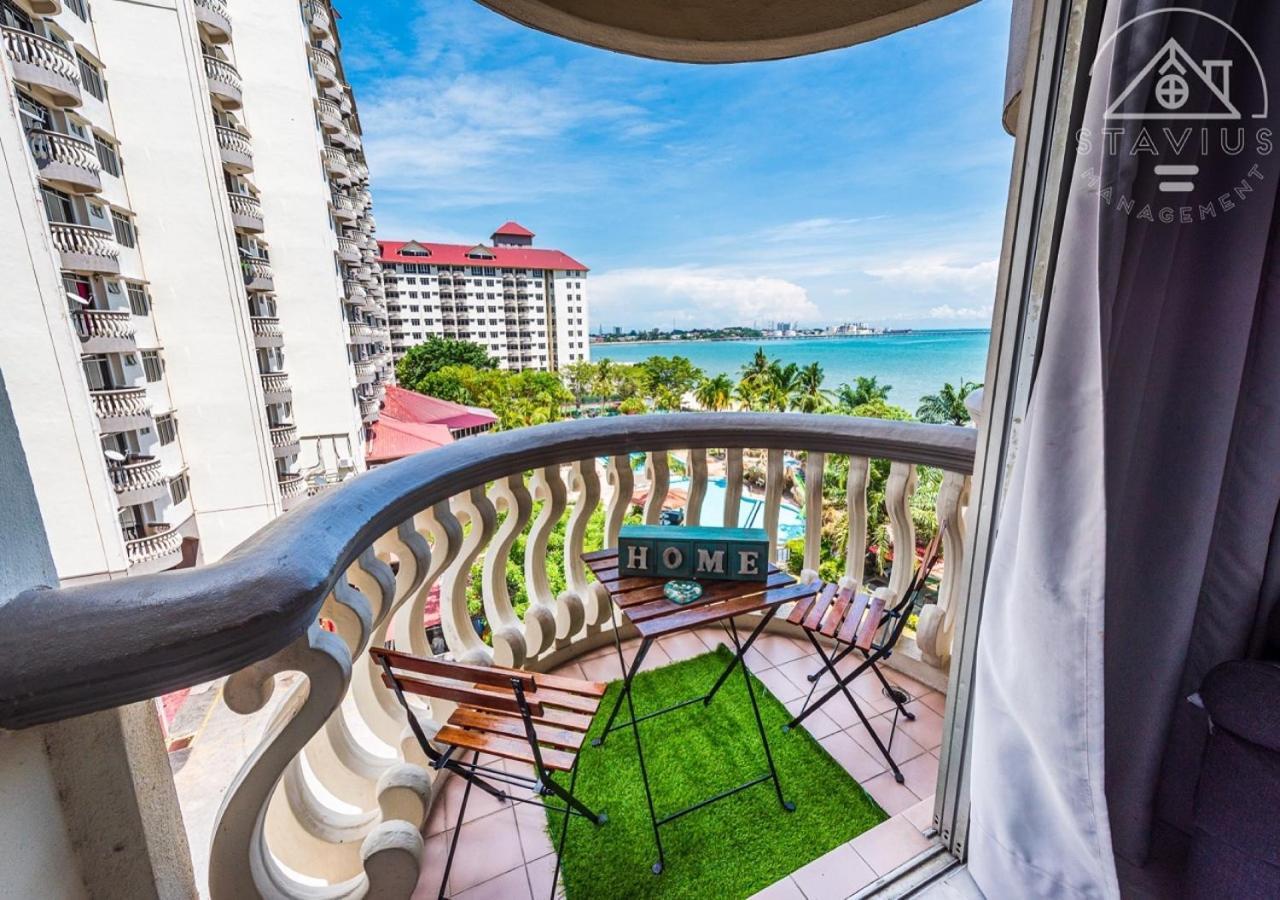 Port Dickson 6Pax 2Br Glory Beach Resort Seaview Buitenkant foto