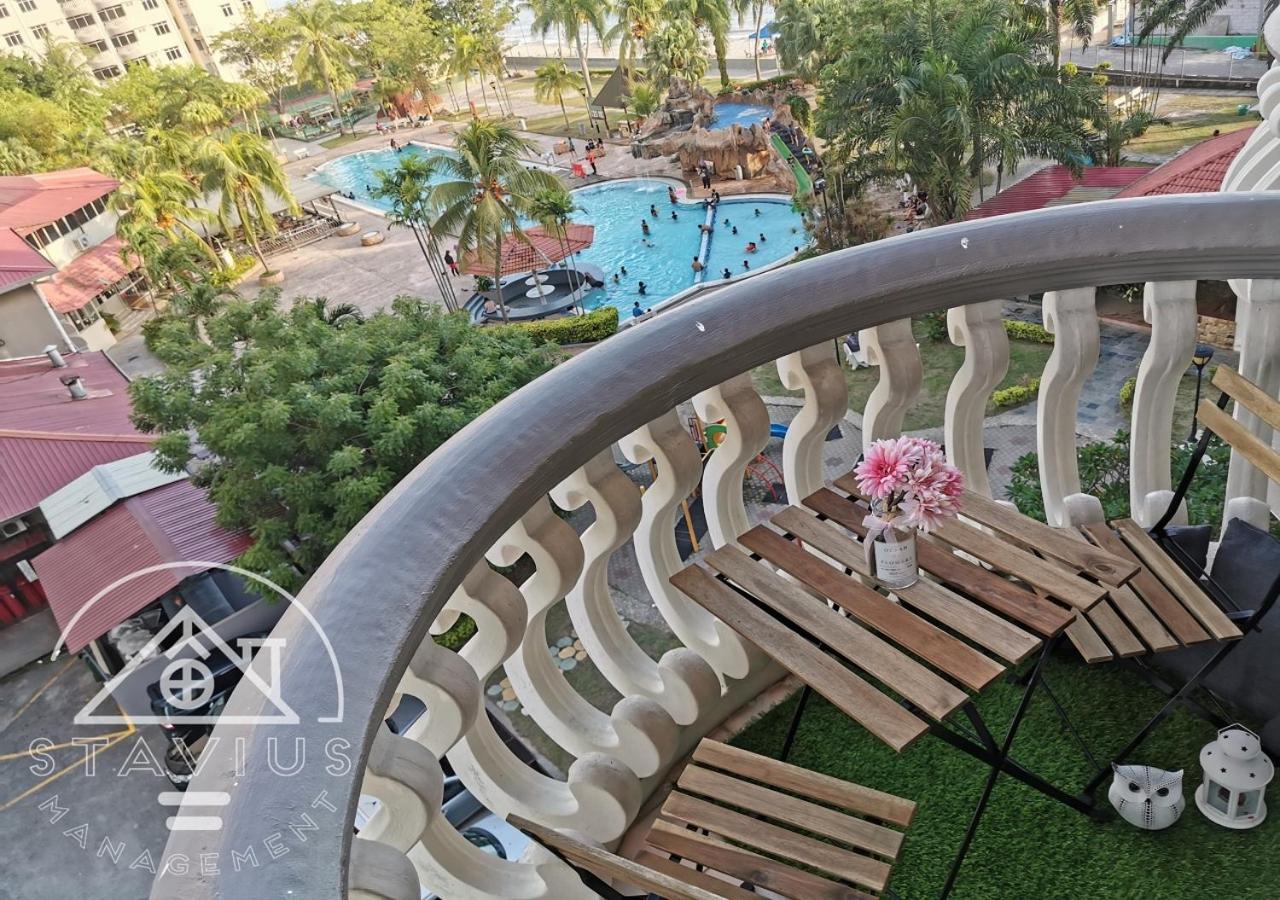 Port Dickson 6Pax 2Br Glory Beach Resort Seaview Buitenkant foto